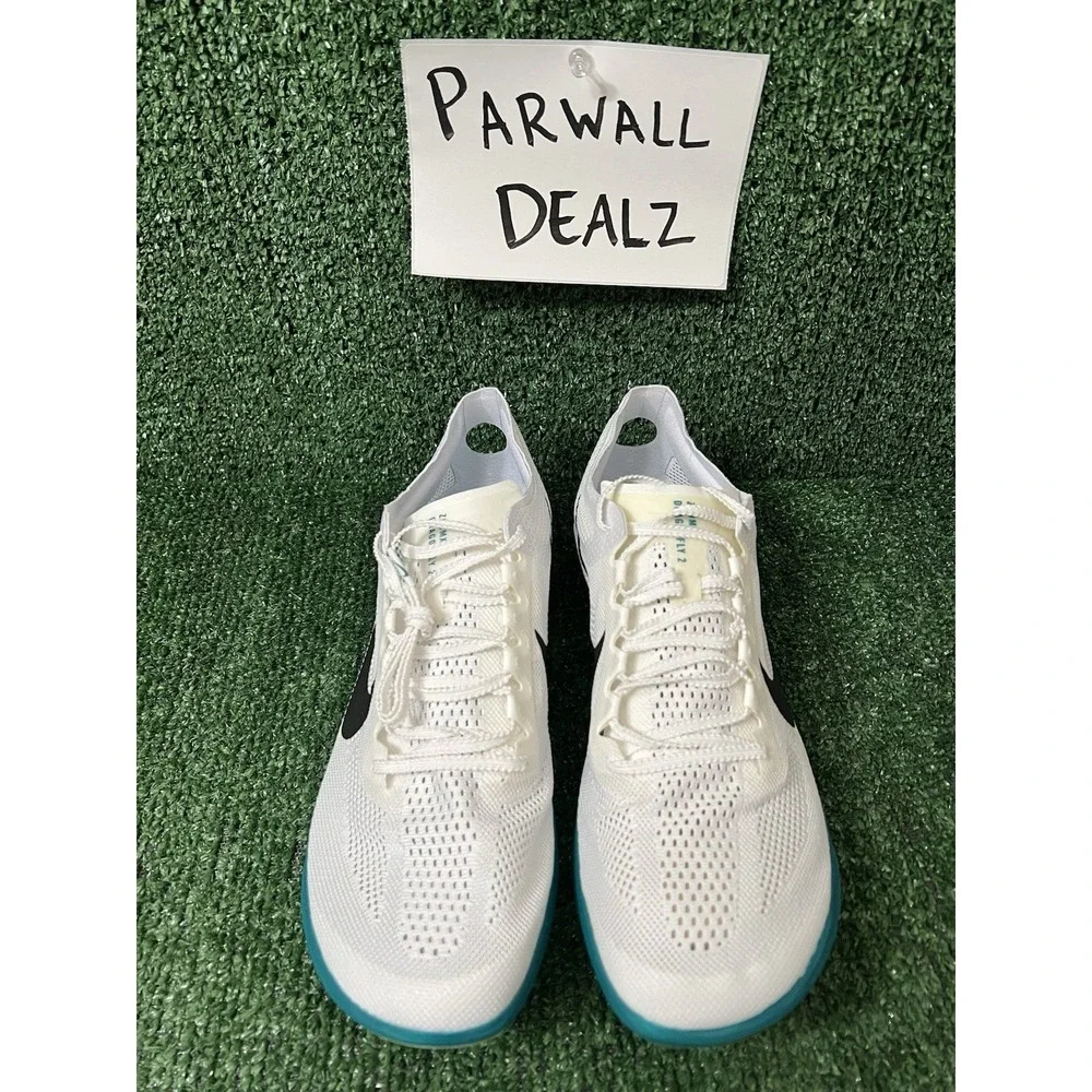 Nike Air ZoomX Dragonfly 2 White Racing Running Track Shoes Size 11.5 FD8413 102